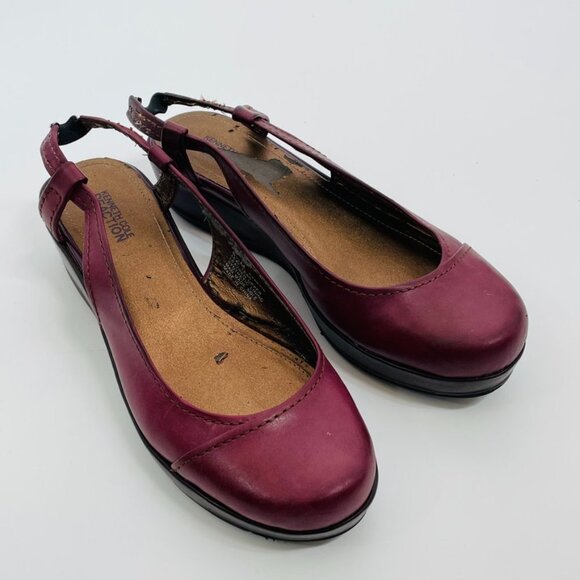 Kenneth Cole Reaction "Leaf Year" Wedge Size 8.5 - Picture 1 of 8